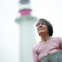 Retiring Lighthouse keeper Elaine Graham