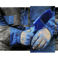 Blue tree Hands merge